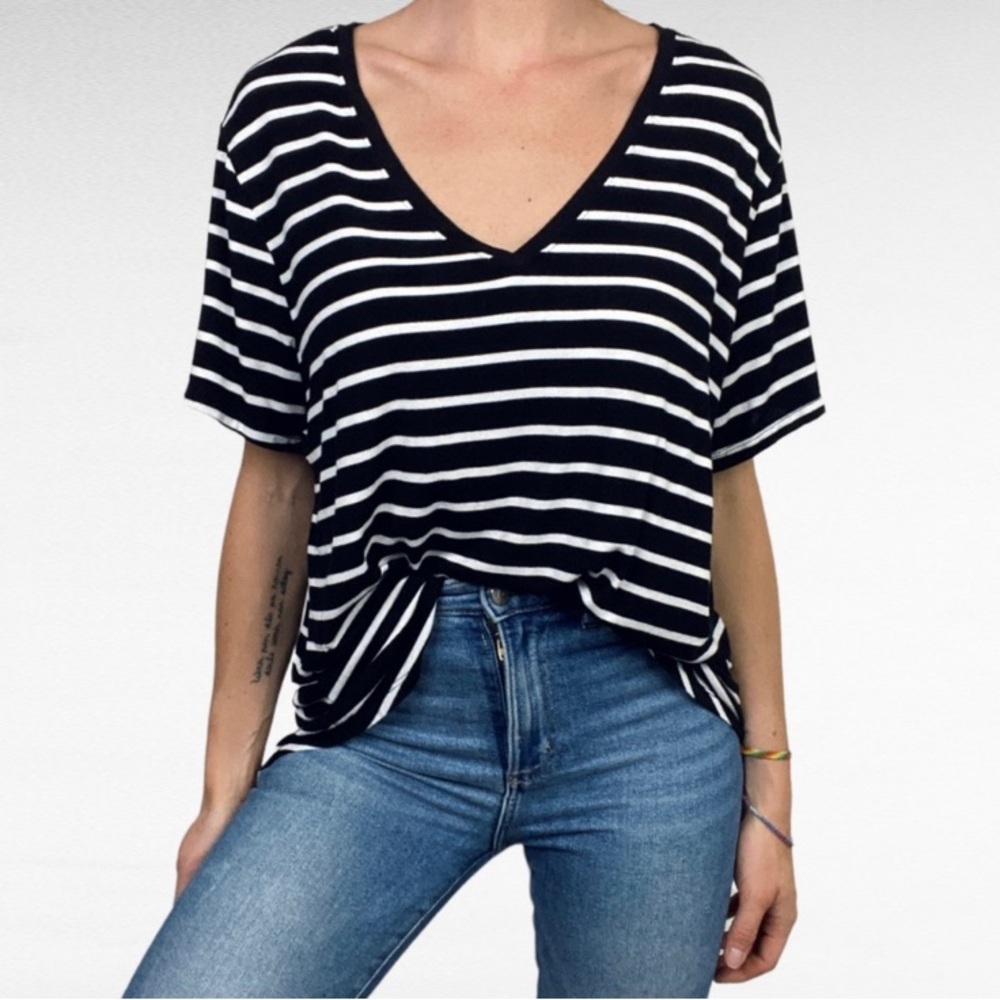 Old Navy V Neck Luxe Tee